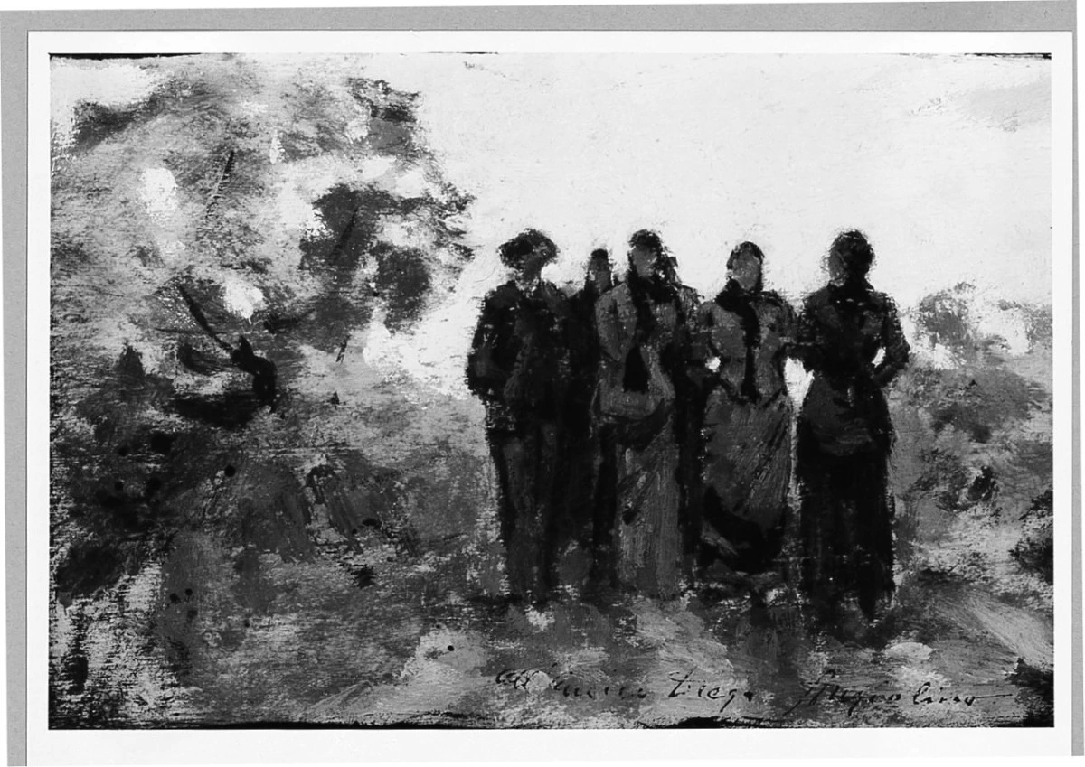 Angiolo - Passeggiata in campagna, Palazzo Pitti, Firenze